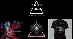 Desktop Screenshot of darkalternativemusic.com